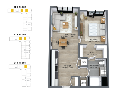 1744 N Western Ave Studio-3 Beds Apartment for Rent - Photo Gallery 23